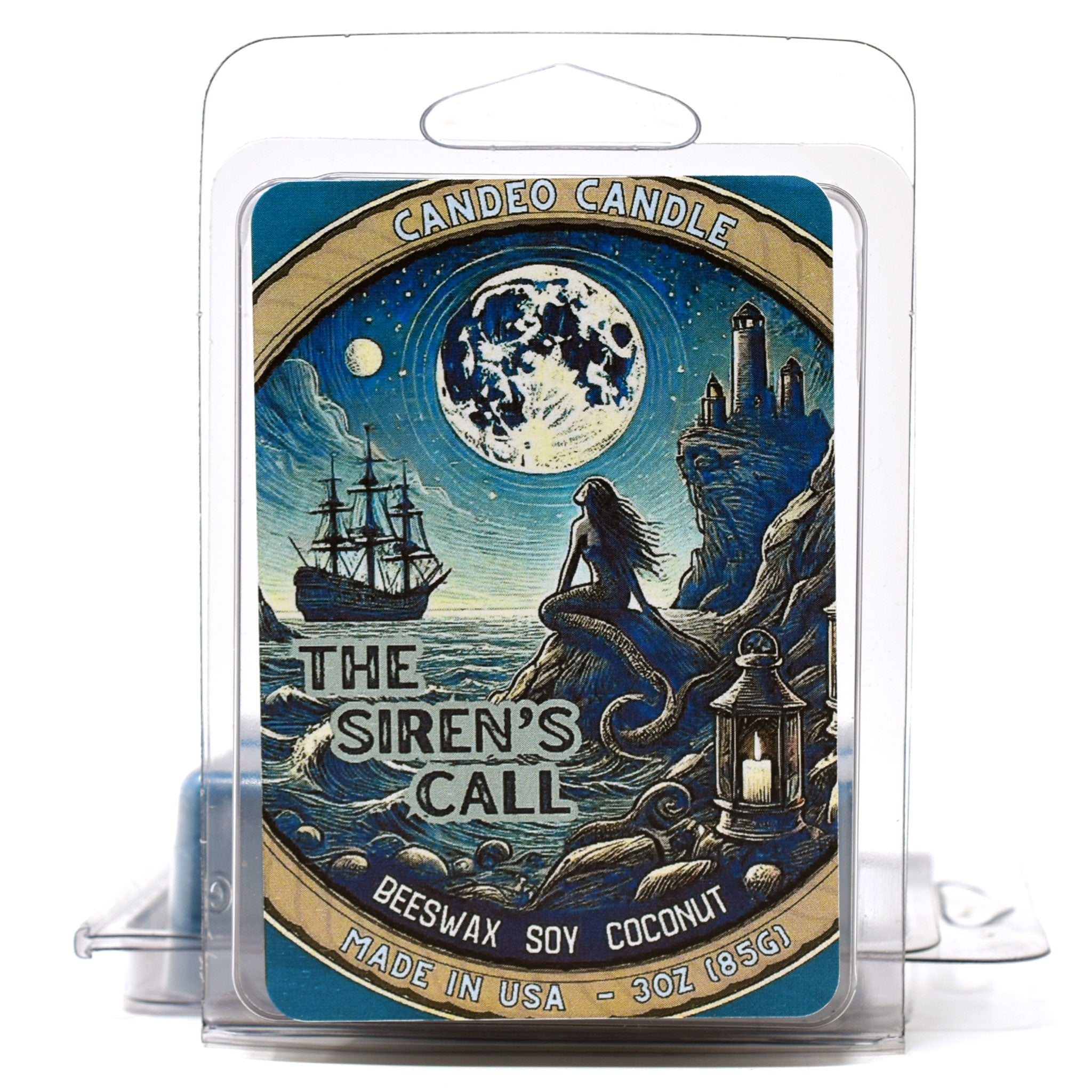 Siren's Call, Soy Melt Cubes, 2-Pack, Made with Soy Beeswax and Coconut, Halloween