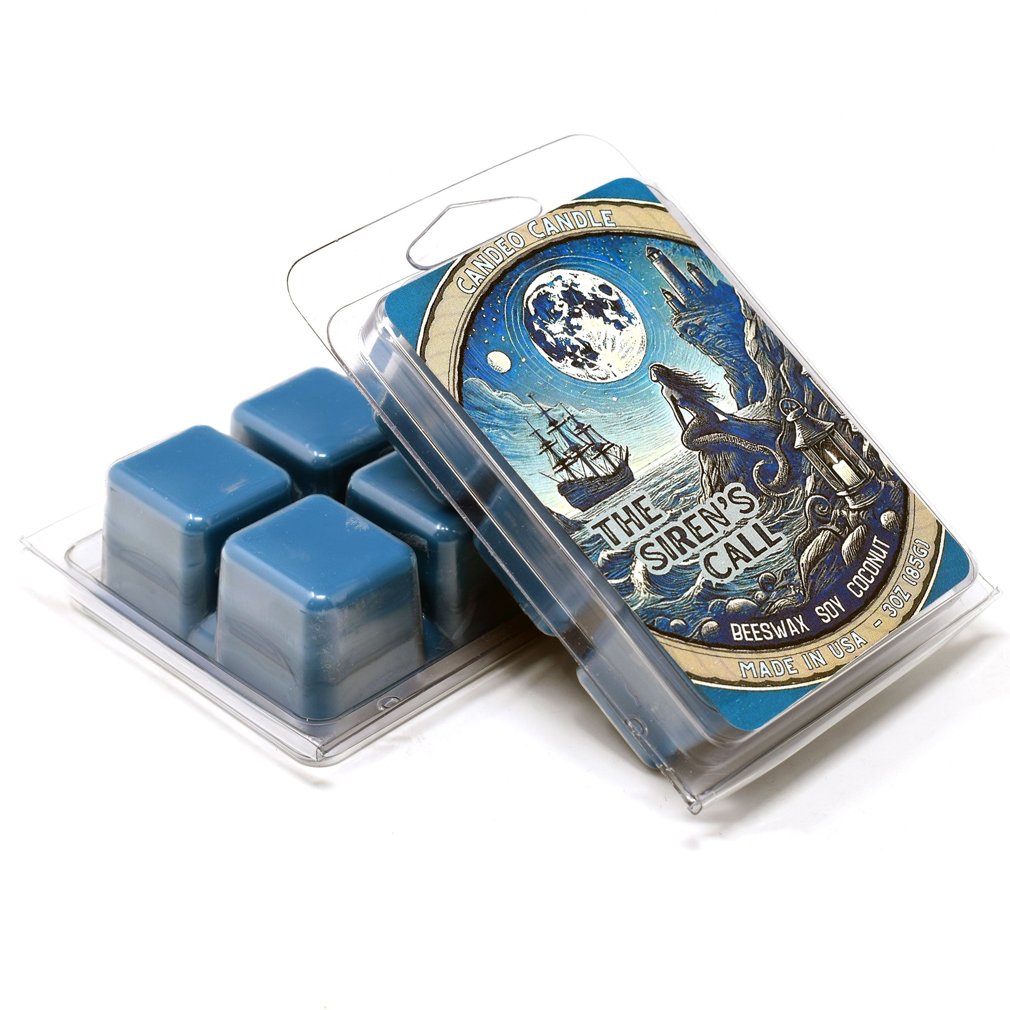 Siren's Call, Soy Melt Cubes, 2-Pack, Made with Soy Beeswax and Coconut, Halloween