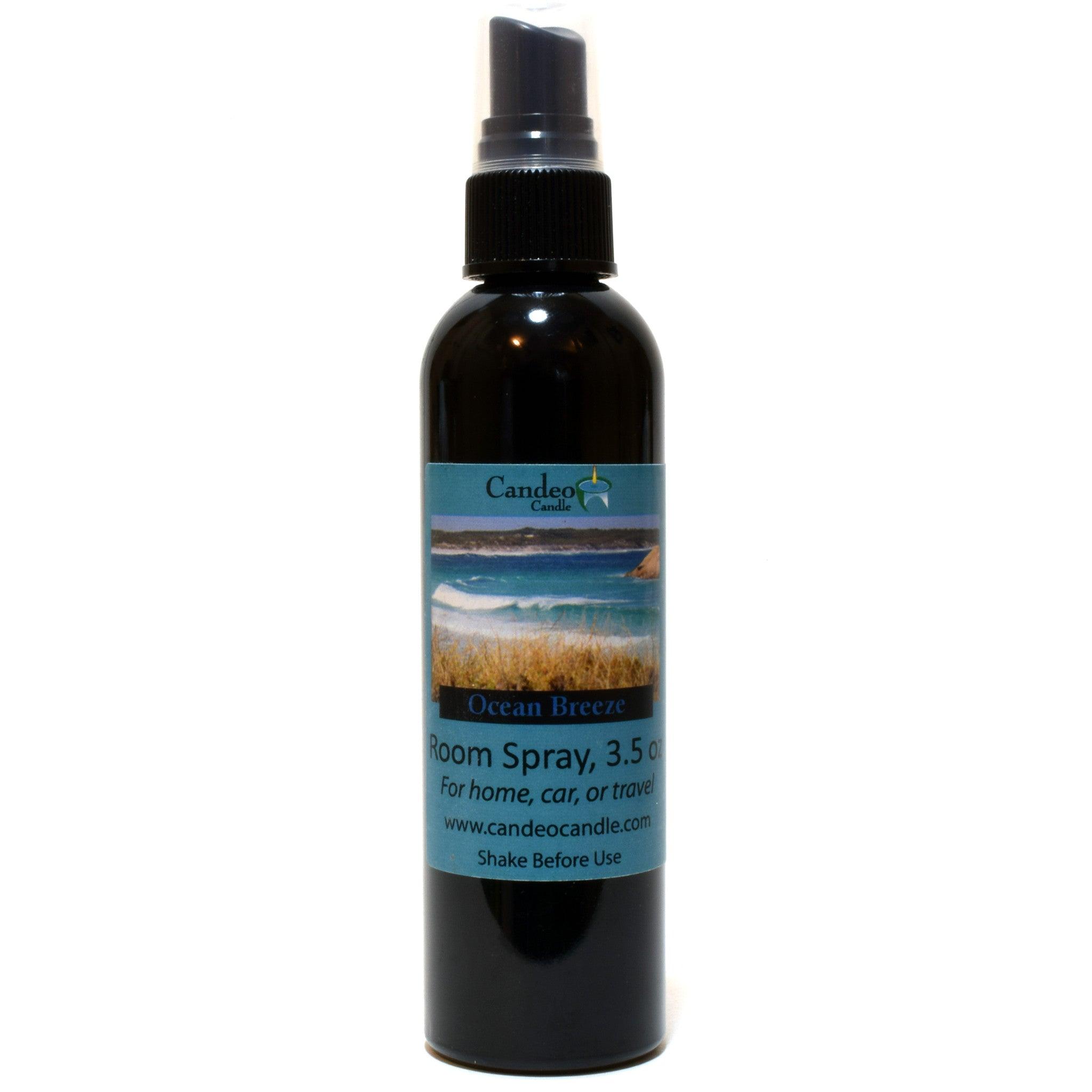 Ocean Breeze, 3.5 oz Room Spray - Candeo Candle
