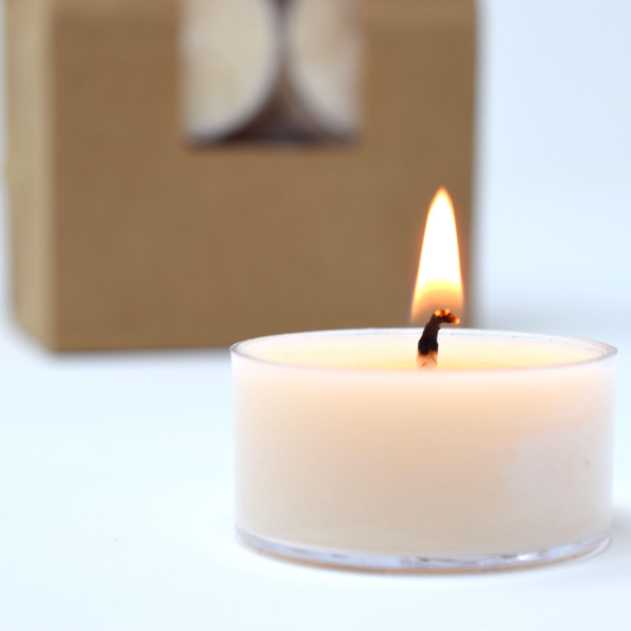 Winter Lodge, Soy Tea Light 12-Pack - Candeo Candle