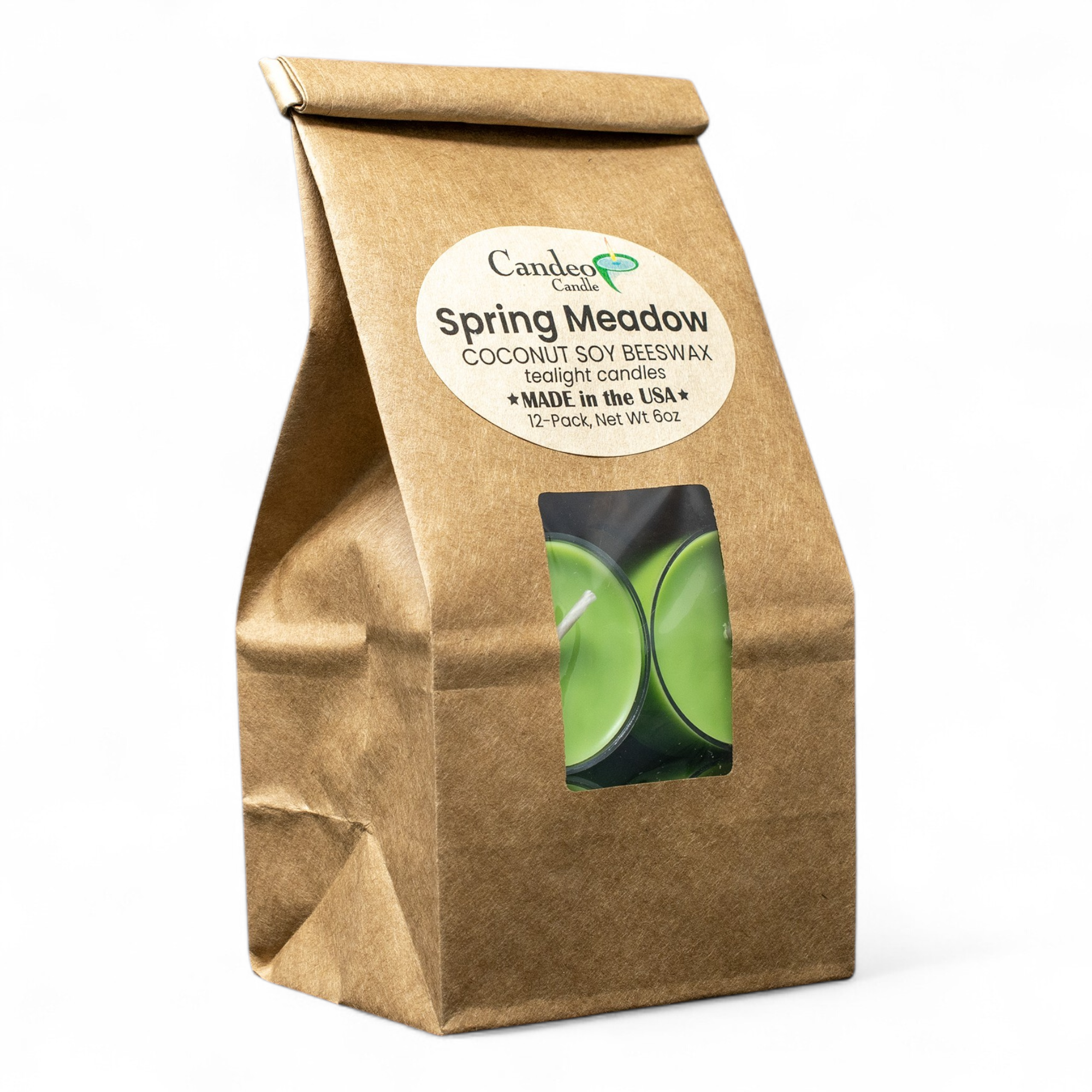 Spring Meadow, Soy Tea Light 12-Pack