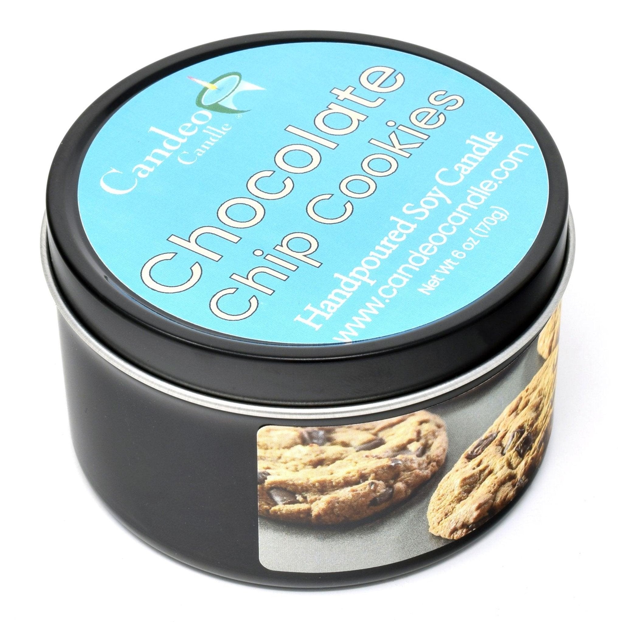 Chocolate Chip Cookies, 6oz Soy Candle Tin